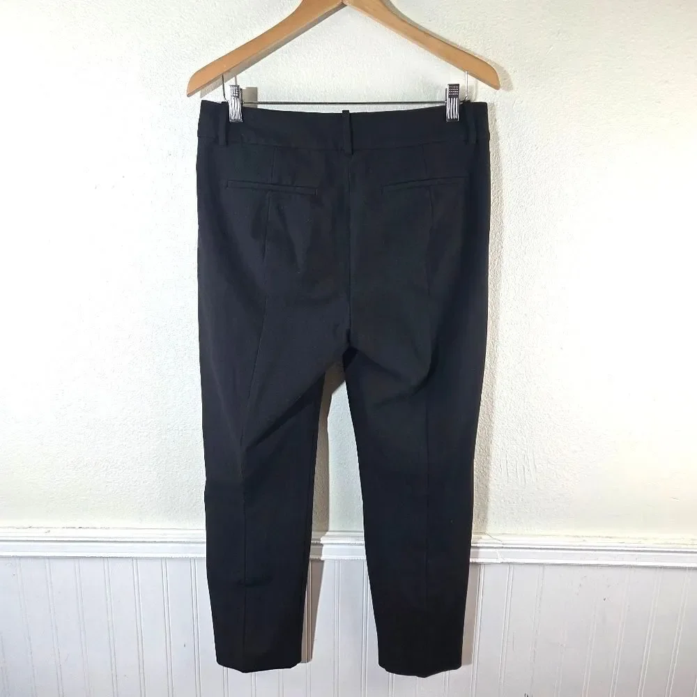 J. Crew Mercantile Women's Classic Black Dress Trouser Work Pants Size 10/Med